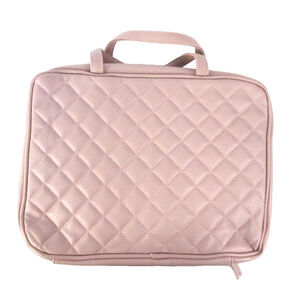Travel Toiletry Bag Women Large Dusty Pink 800
